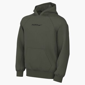 Nike Psg K Nsw Nikeair Po Hoodie Wp - cargo khaki/black