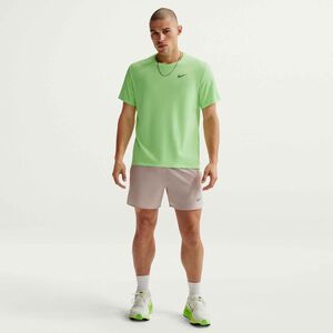 Nike M Nk Df Uv Miler Ss - lime blast/reflective silv