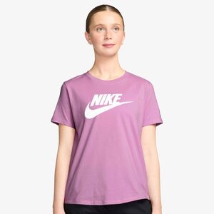 Nike W Nsw Club Ss Tee Icn Ftra - lt magenta/white