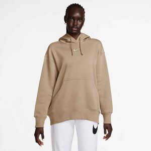 Nike W Nsw Phnx Flc Os Po Hoodie - linen/sail