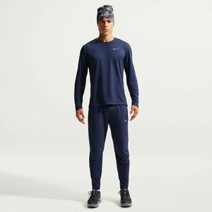 Nike M Nk Df Uv Miler Top Ls - midnight navy/reflective silv