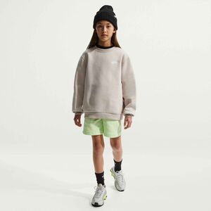 Nike K Nsw Club Flc Crew Ls Lbr - cream ii/white