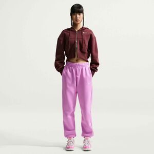 Nike W Nsw Phnx Flc Hr Os Pant 2 - lt magenta/sail
