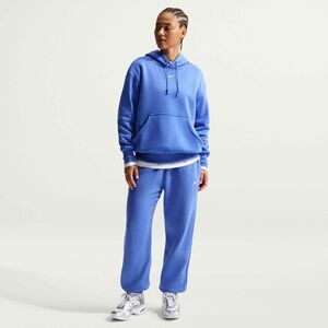 Nike W Nsw Phnx Flc Hr Os Pant 2 - lt medium blue/sail
