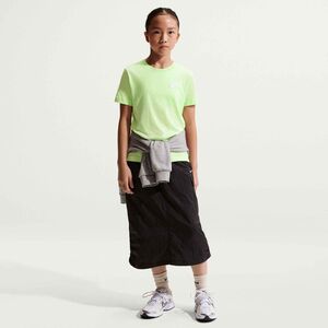 Nike K Nsw Tee Emb Futura Lbr - lt liquid lime