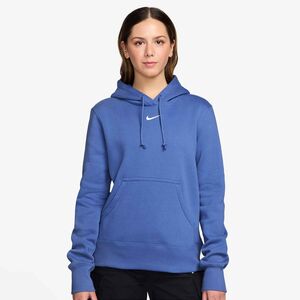 Nike W Nsw Phnx Flc Std Po Hoodie - lt medium blue/sail