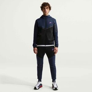 Nike M Nk Tch Flc Jggr - obsidian/black/bright violet