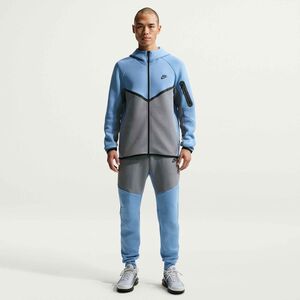 Nike M Nk Tch Flc Fz Wr Hoodie - work blue/cool grey/black