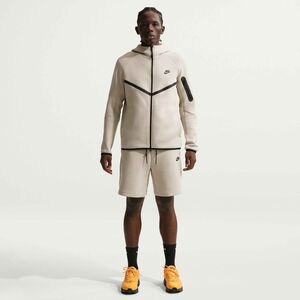 Nike M Nk Tch Flc Fz Wr Hoodie - cream ii/black