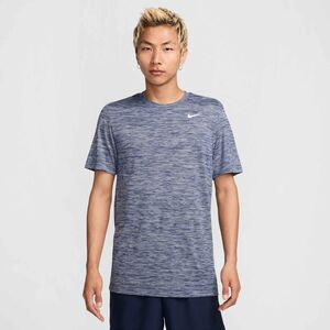 Nike M Nk Df Tee Rlgd New Veneer - midnight navy/pure/white