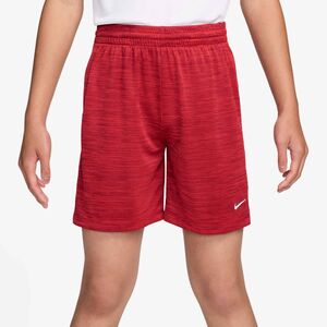 Nike B Nk Df Multi Short Lbr Hthr - lt crimson/team red/htr/white