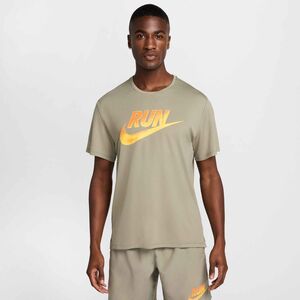 Nike M Nk Run Energy Miler Ss Top - light army