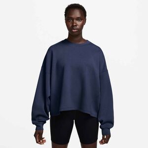 Nike W Nk 24.7 Df Crew Soft Knit - midnight navy/dark obsidian