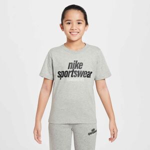 Nike K Nsw Tee Club Fam - dk grey heather