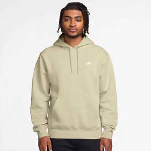 Nike M Nk Club Bb Po Hoodie - lt khaki/lt khaki/white