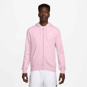Nike M Nk Club Bb Fz Hoodie - pink foam/pink foam/white