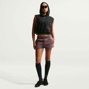 Nike W Nsw Phnx Flc Mr Std Short - tattoo/sail