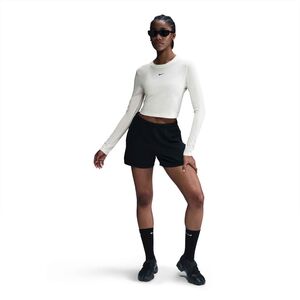 Nike W Nsw Nk Chll Knt Ls Crp - sail/black