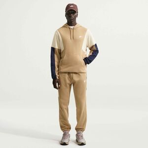 Nike M Nk Club Fleece Hded Track Gx - parachute beige/obsidian/lt khaki/w