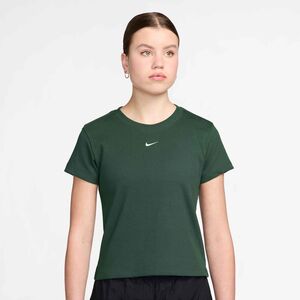 Nike W Nsw Rib  Tght Ss Tee - fir