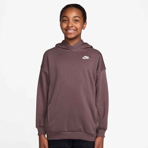 Nike G Nsw Club Flc Ovrszd Po Hdy - tattoo/tattoo/white