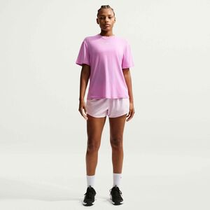 Nike W Nk One Relaxed Df Ss Top - lt magenta/white