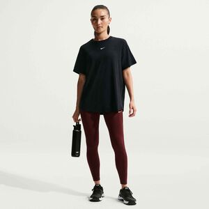 Nike W Nk One Relaxed Df Ss Top - black/white