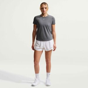 Nike W Nk One Classic Df Ss Top - smoke grey/htr/white
