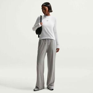 Nike W Nsw Nk Chll Knt Mock Tee - white/black