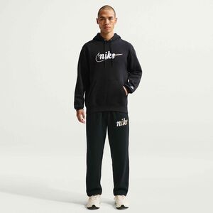 Nike M Nk Club Bb Hoodie Ctb - black/black/white