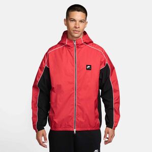 Nike M Nk Air Fz Hybrid Utl Jkt Hd - lt crimson/black/white