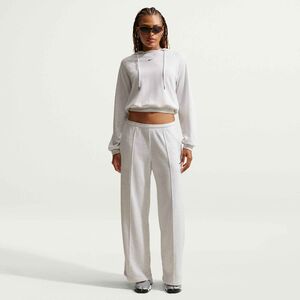 Nike W Nsw Chill Ft Hoody - birch heather/white/black
