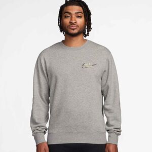 Nike M Nk Club Bb Crew Ctb - dk grey heather/white