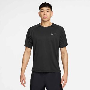 Nike M Nk Df Uv Flex Ss Top - black/white