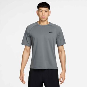 Nike M Nk Df Uv Flex Ss Top - smoke grey/black