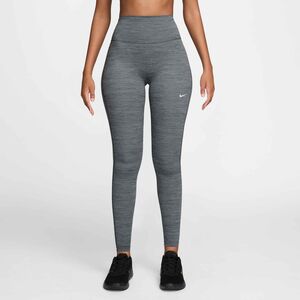 Nike W Nk Df One Hr Tight Useam - smoke grey/htr/white