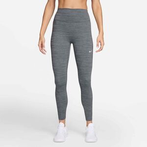 Nike W Nk Df One Hr 7/8 Tight Useam - smoke grey/htr/white