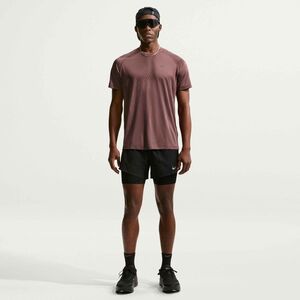 Nike M Nk Dfadv Stride Nvlty Ss Top - tattoo/burgundy crush/refblk