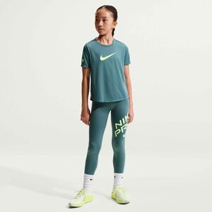 Nike G Np Df Ss Top Hbr Vnr - mineral slate/lt liquid lime