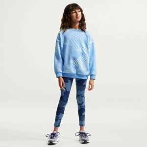 Nike G Nsw Club Flc Bxy Crew Aop - university blue/white