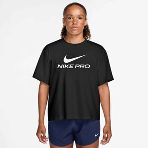 Nike W Np Df 365 Ss Loose Top - black/white