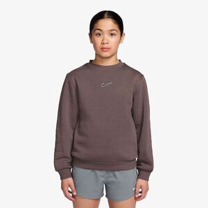 Nike Km K Nk Club Flc Crew Ls - plum eclipse/black
