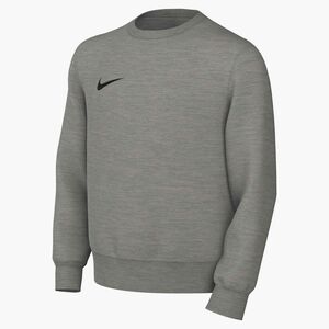 Nike Y Nk Park26 Flc Crew - dk grey heather/black