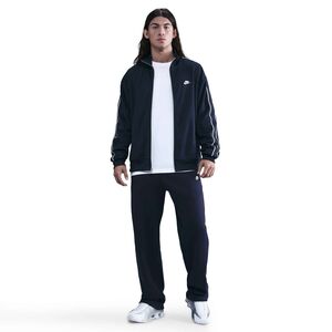Nike M Nk Club Knit Os Track Jacket - obsidian/white/white