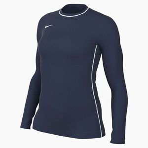 Nike W Nk Df Park26 Crew Top - midnight navy/white/white