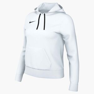 Nike W Nk Park26 Flc Po Hoodie - white/black