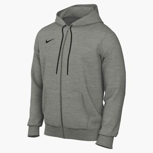 Nike M Nk Park26 Flc Fz Hoodie - dk grey heather/black