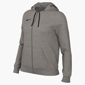 Nike W Nk Park26 Flc Fz Hoodie - dk grey heather/black