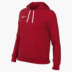 Nike W Nk Park26 Flc Fz Hoodie - university red/white
