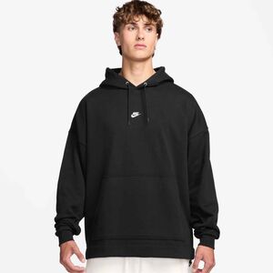Nike M Nk Club Ft Os Po Hoodie - black/black/white